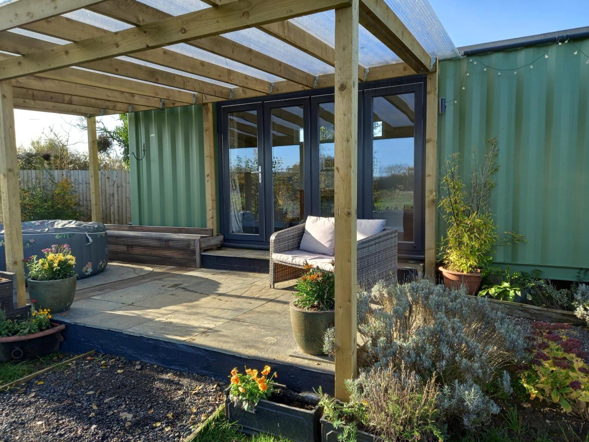 Sweet Pea Cabin Badsey Eksteriør bilde